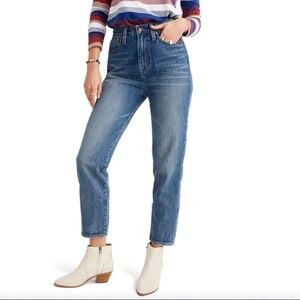 Madewell The High Waist Mom Jean
